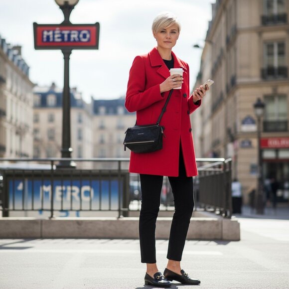 Givenchy Pandora Crossbody Bag in Black Aged Leather - Picture 2 of 12
